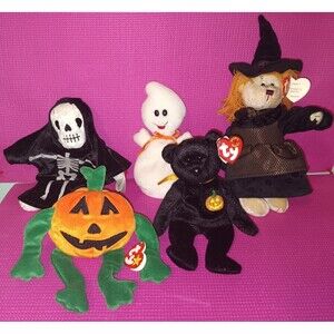 Halloween Beanie Baby Collection   FREE SHIPPING